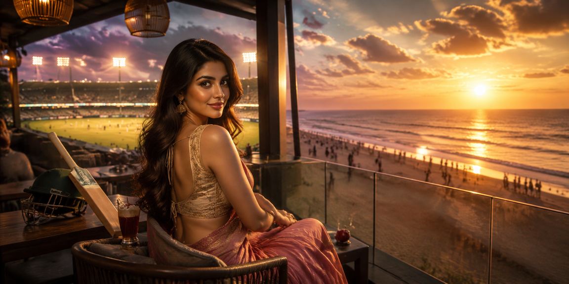 কক্সবাজার সৈকতে ক্রিকেট বেটিং উপভোগের দৃশ্য